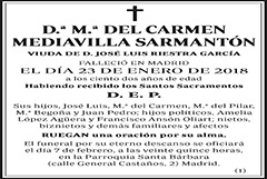 M.ª del Carmen Mediavilla Sarmantón